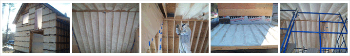 Examples of Spray Foam Insulation